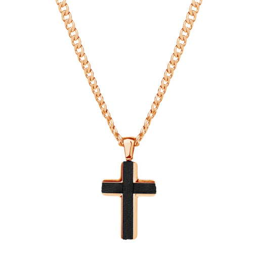 Blaze stainless rose cross
