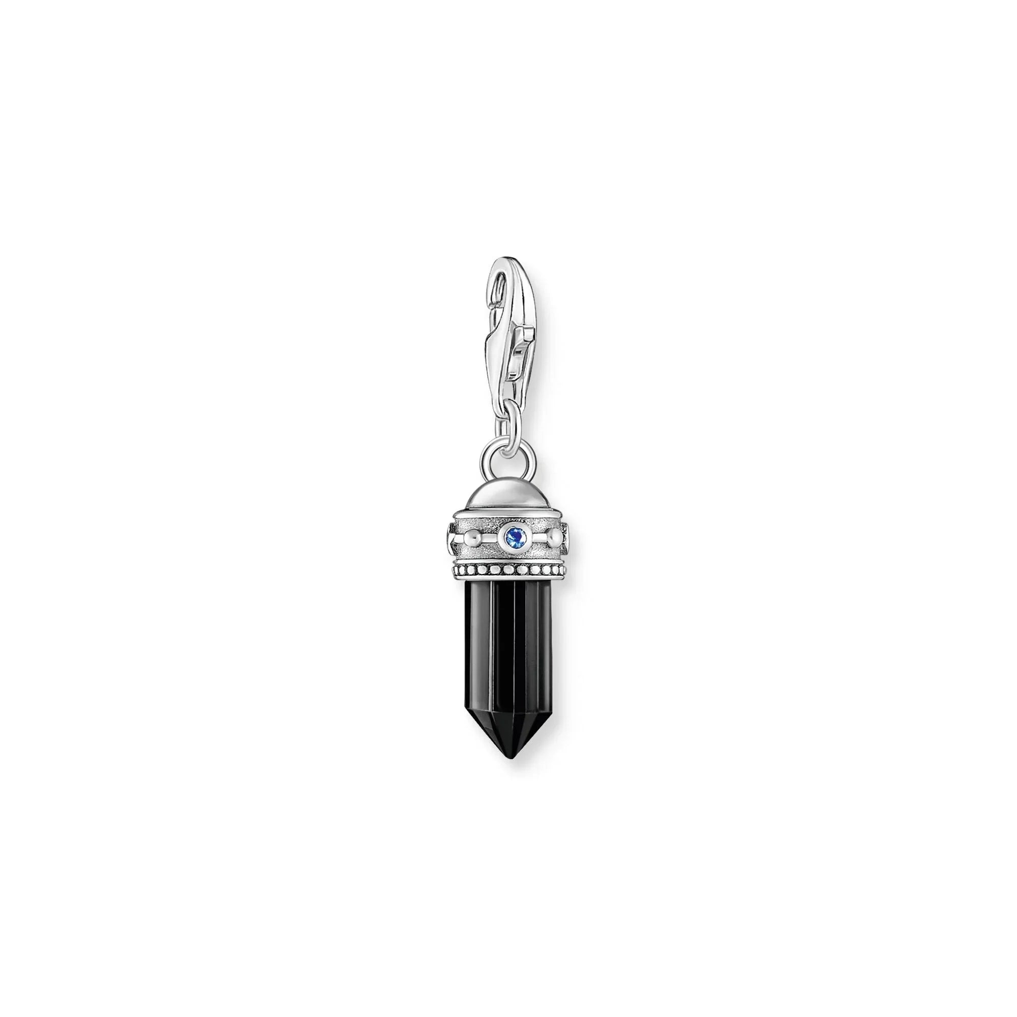 THOMAS SABO Onyx Hexagon Charm Pendant with Colourful Stones