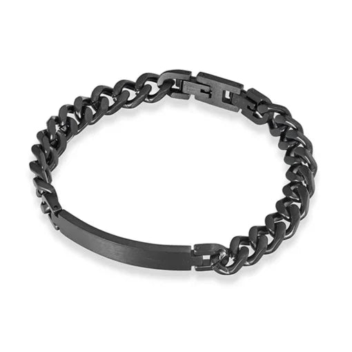 Stainless Steel ID Bracelet - Nangar Gems