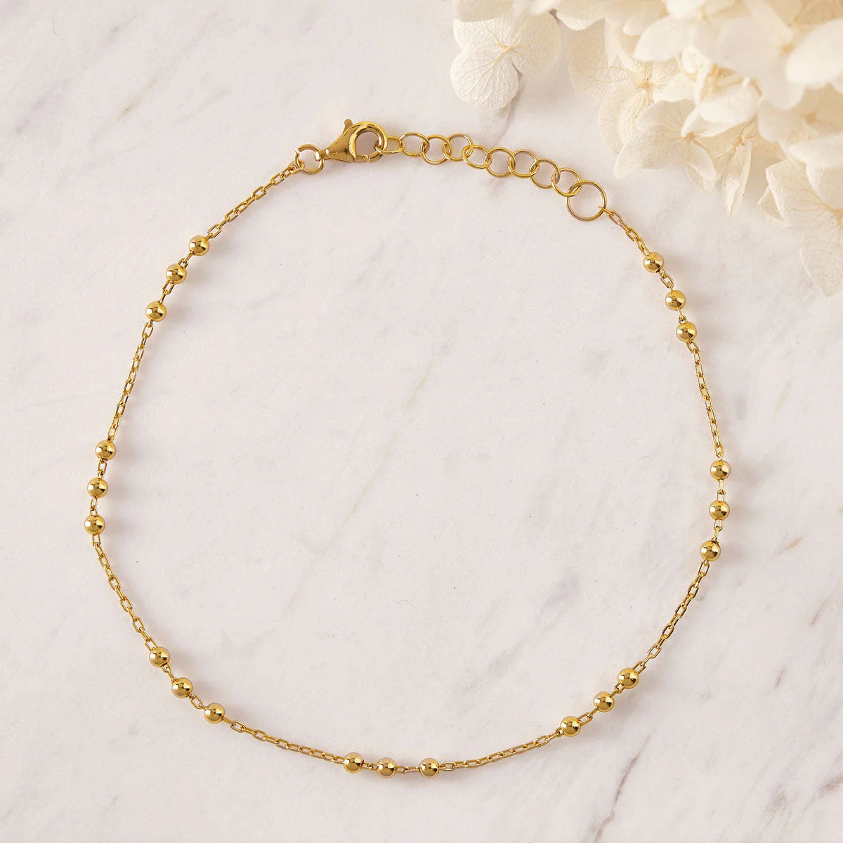 Beaded Chain Anklet