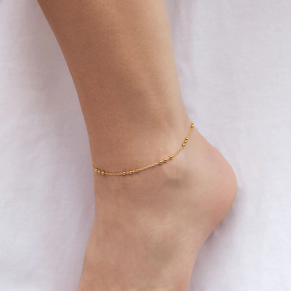 Beaded Chain Anklet