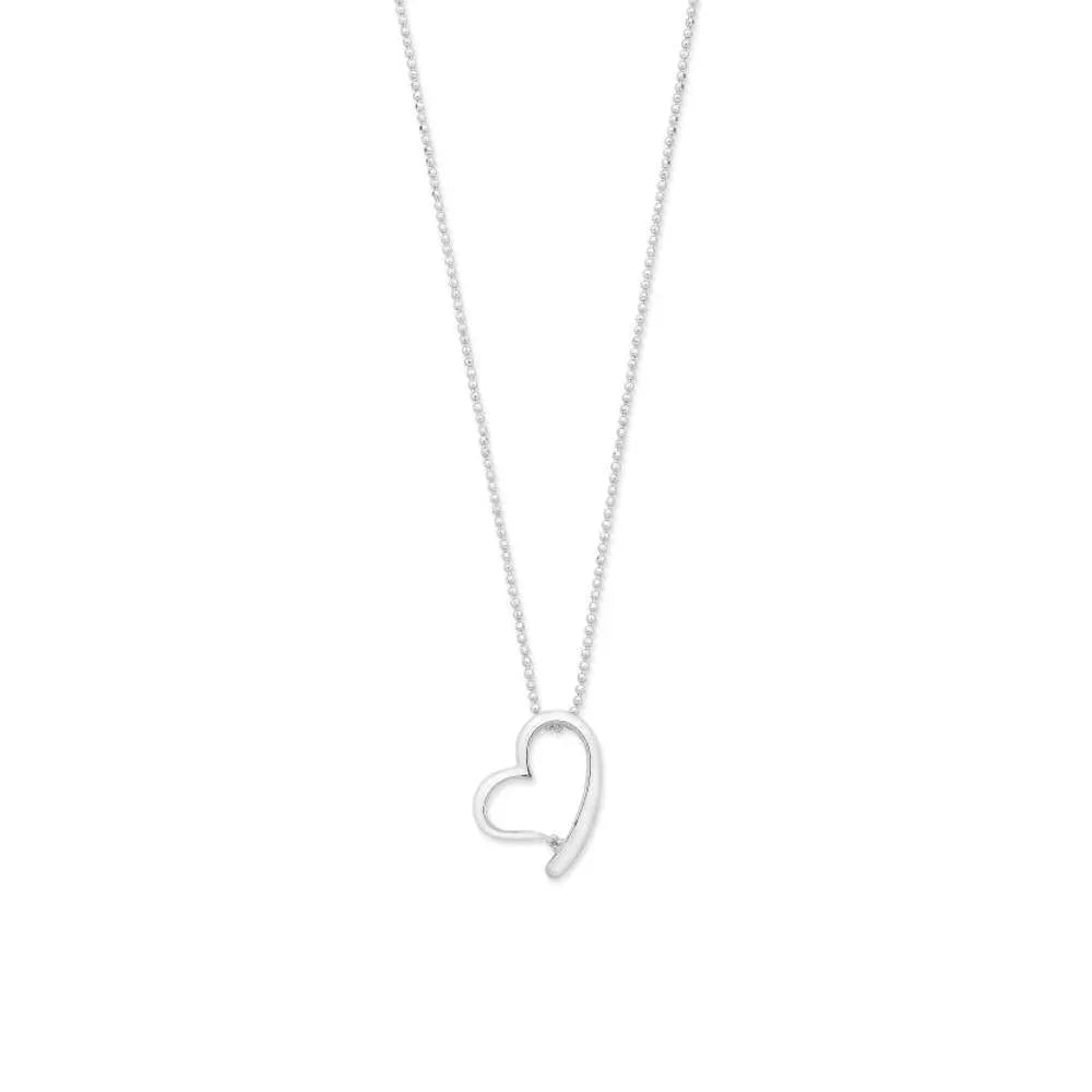 Sterling Silver Diamond Pendant