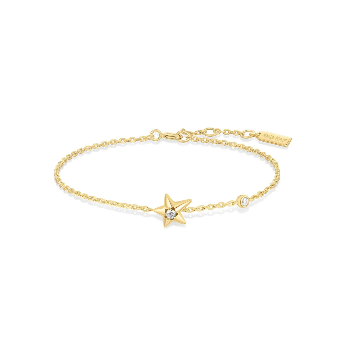 Gold Sparkling Star Bracelet