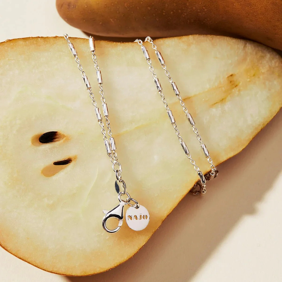 NAJO Equilibrium Silver Bracelet (18.5cm+ext)