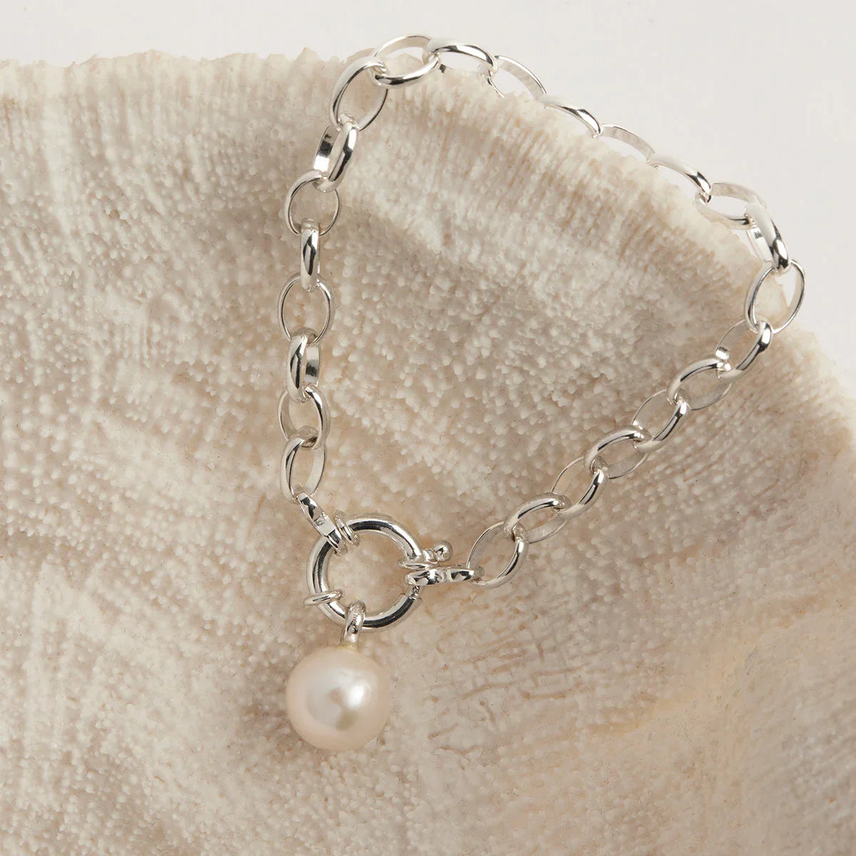 NAJO The Divina Silver Bracelet (20.5cm)