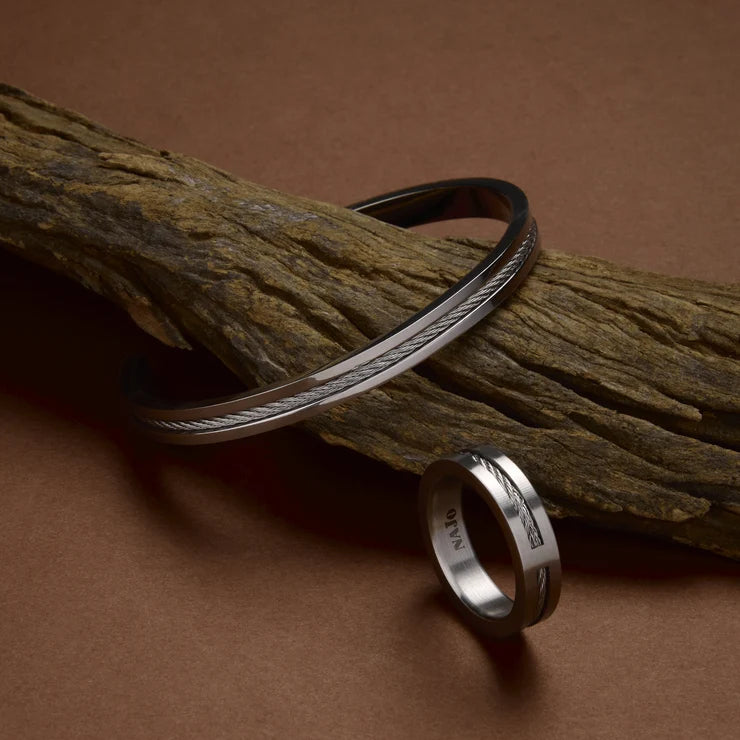 Twilight Men's Steel Cuff