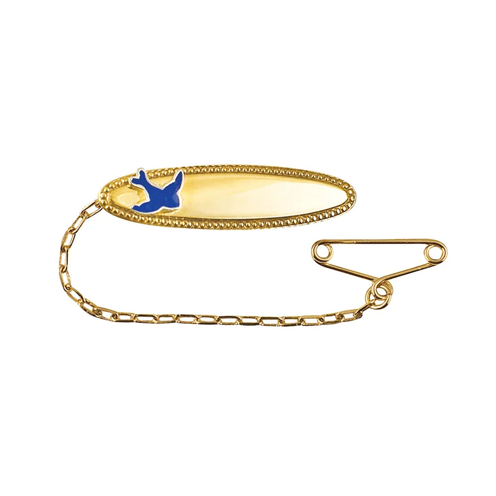 Blue Bird Brooch - Nangar Gems