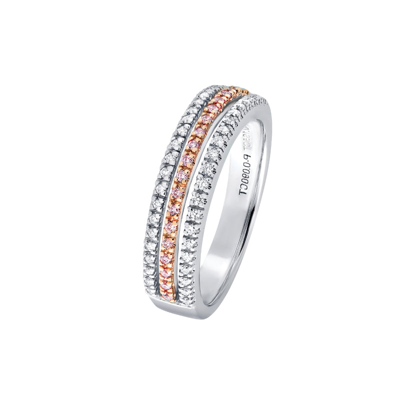 Blush Pink Diamonds Grace Ring