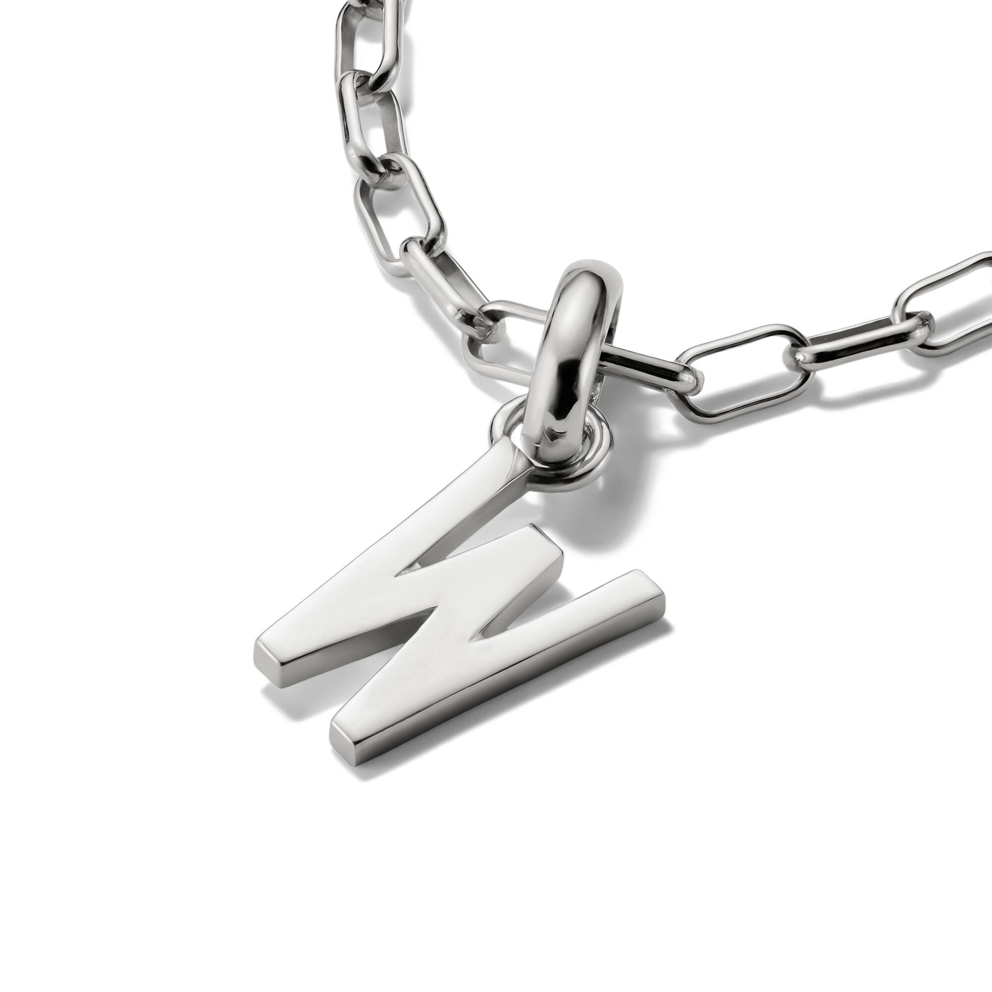 THOMAS SABO Connect Charm letter W Silver