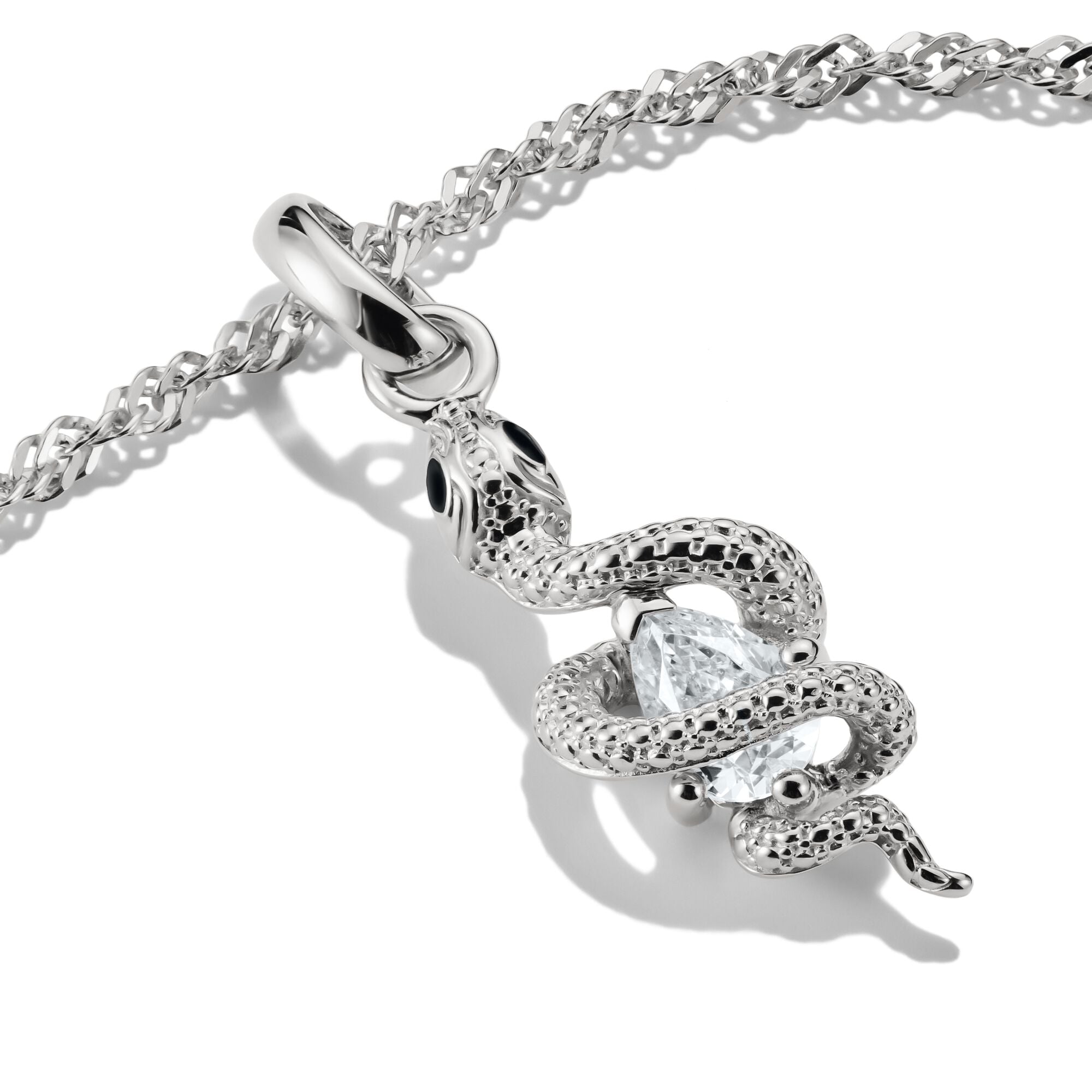THOMAS SABO Connect Charm snake with stone