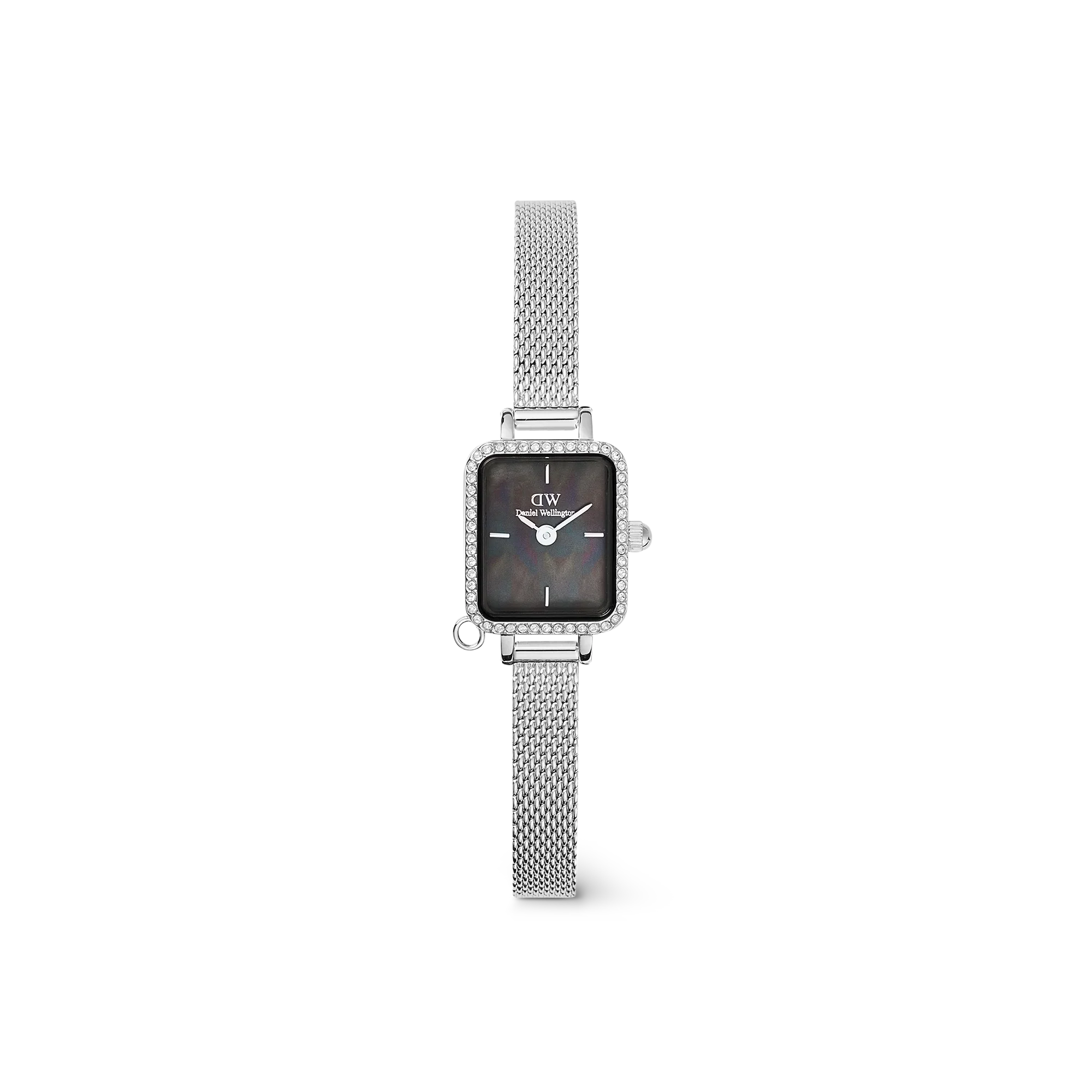 Daniel Wellington Quadro Mini Crystal Zodiac Sterling Watch