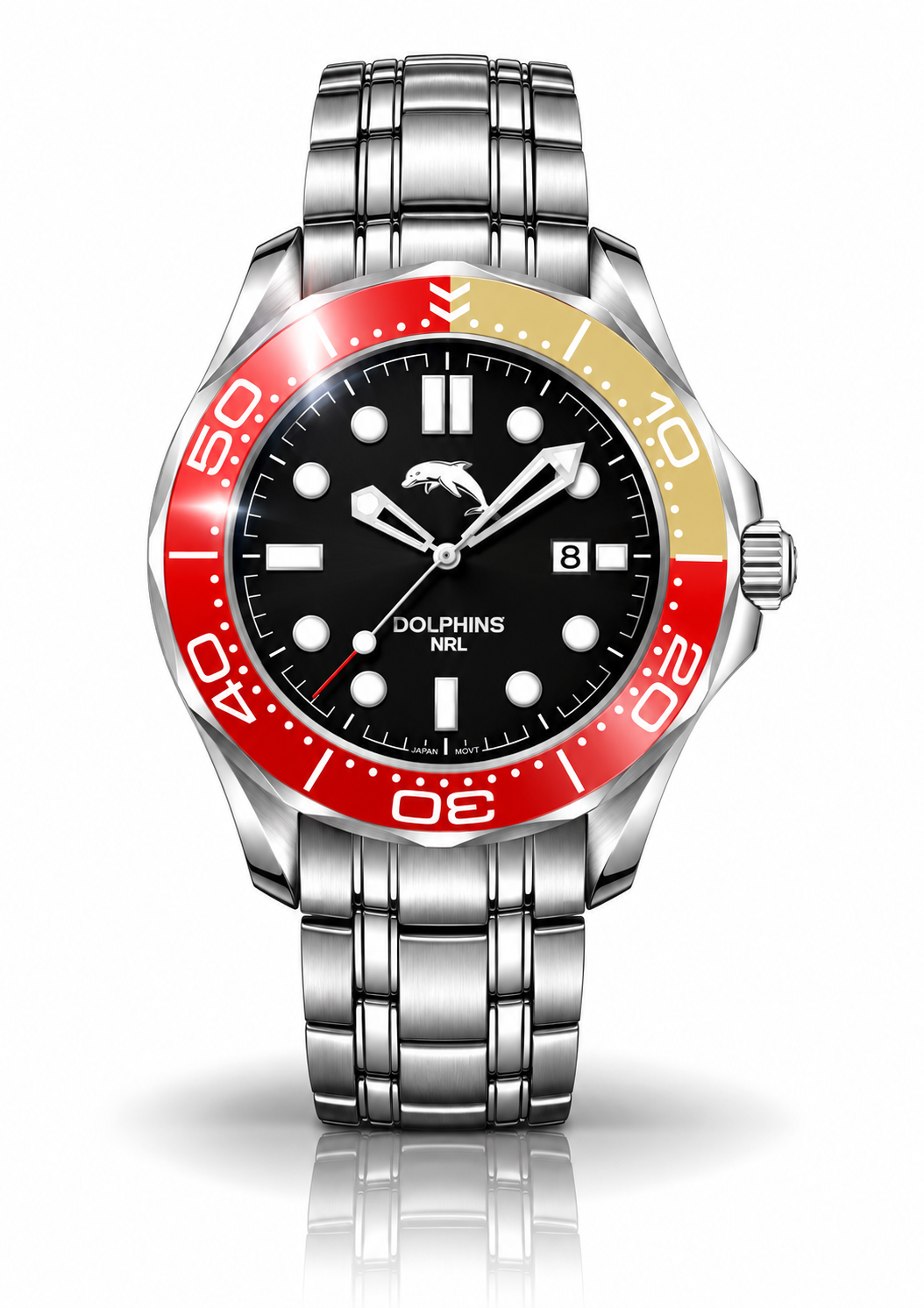 Dolphins MatchTimer Home Series — Official NRL Licensed Watch