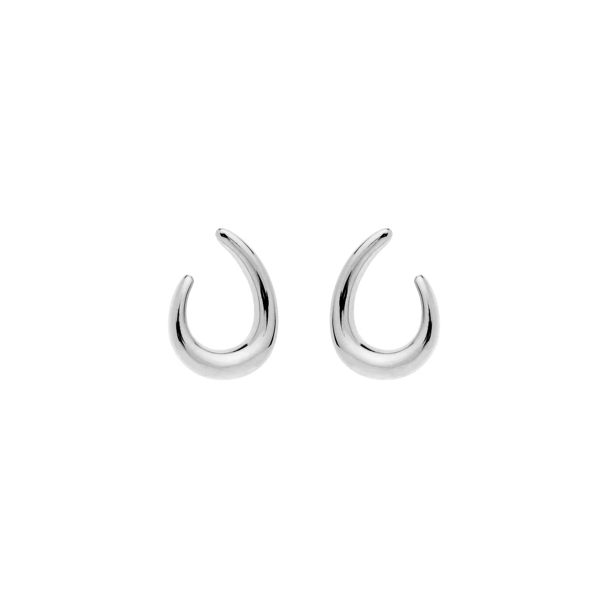 NAJO Baby Curl Silver Stud Earring