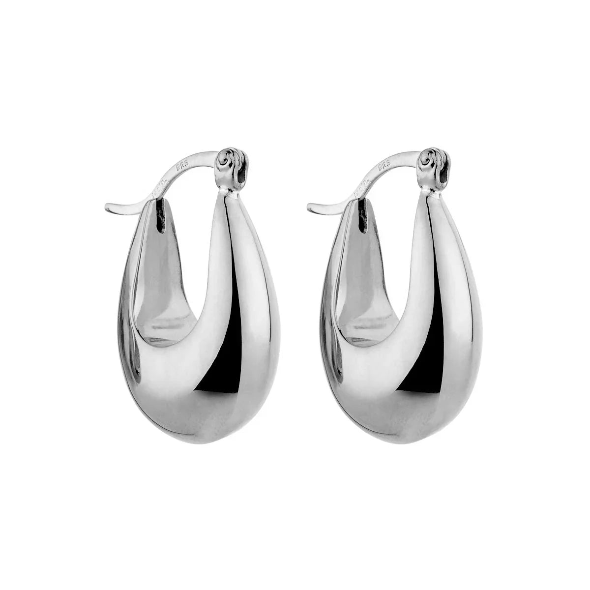 NAJO Cloudland Silver Hoop Earring