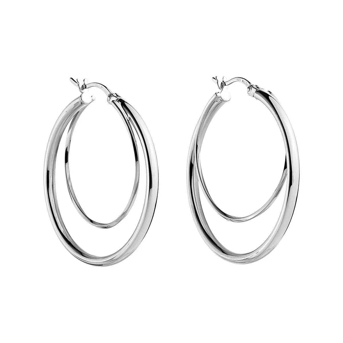 NAJO Whirlpool Hoop Earrings