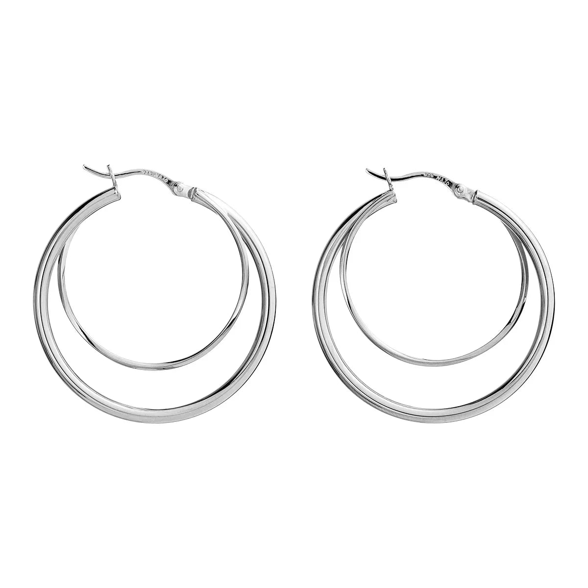 NAJO Whirlpool Hoop Earrings