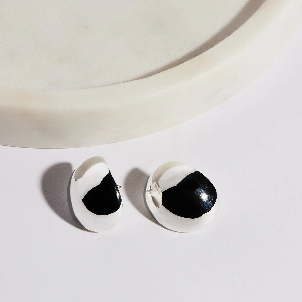NAJO Fairwinds Silver Stud Earrings