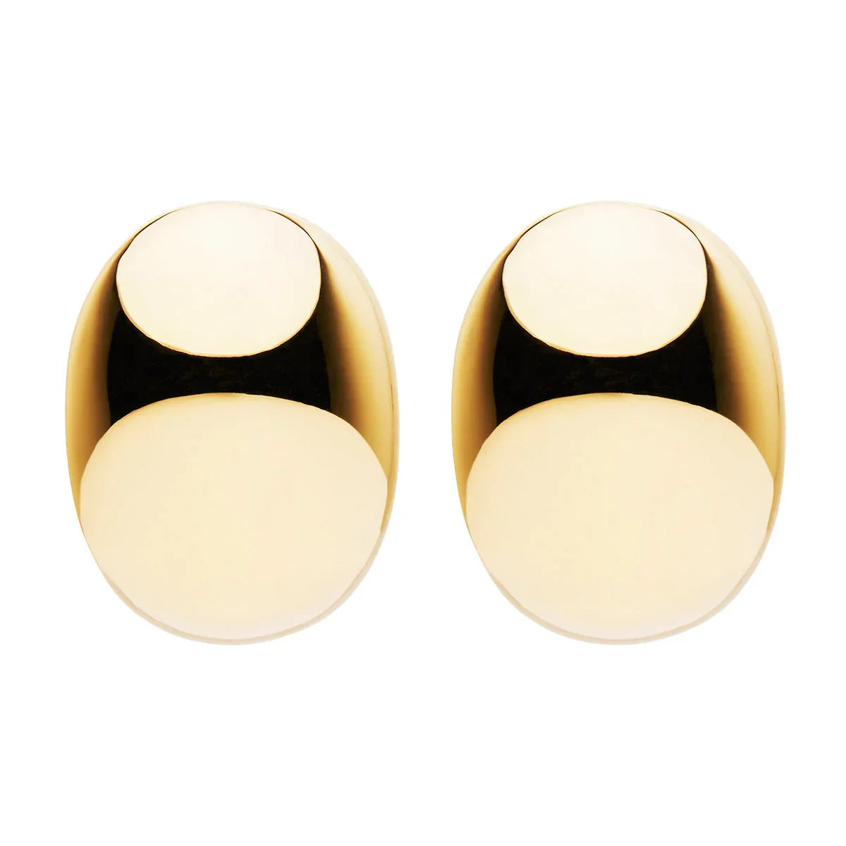 NAJO Fairwinds Yellow Gold Stud Earrings