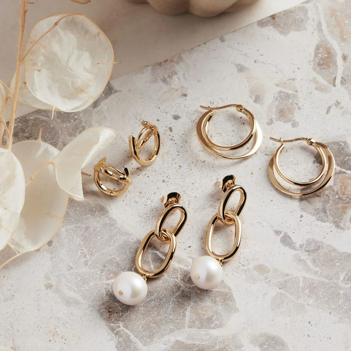NAJO Sea Nymph Pearl Drop Earrings