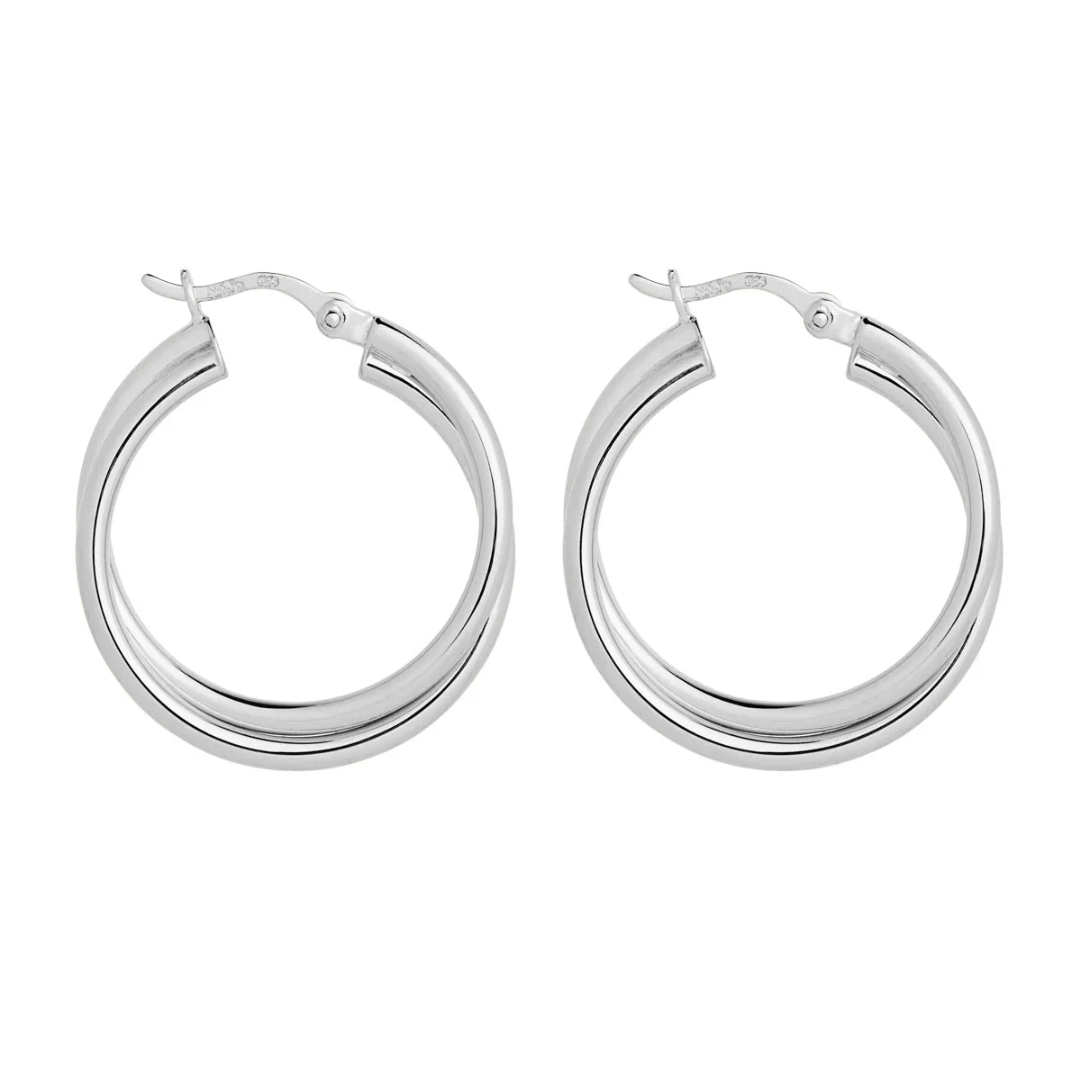 NAJO Duet Hoop Earrings