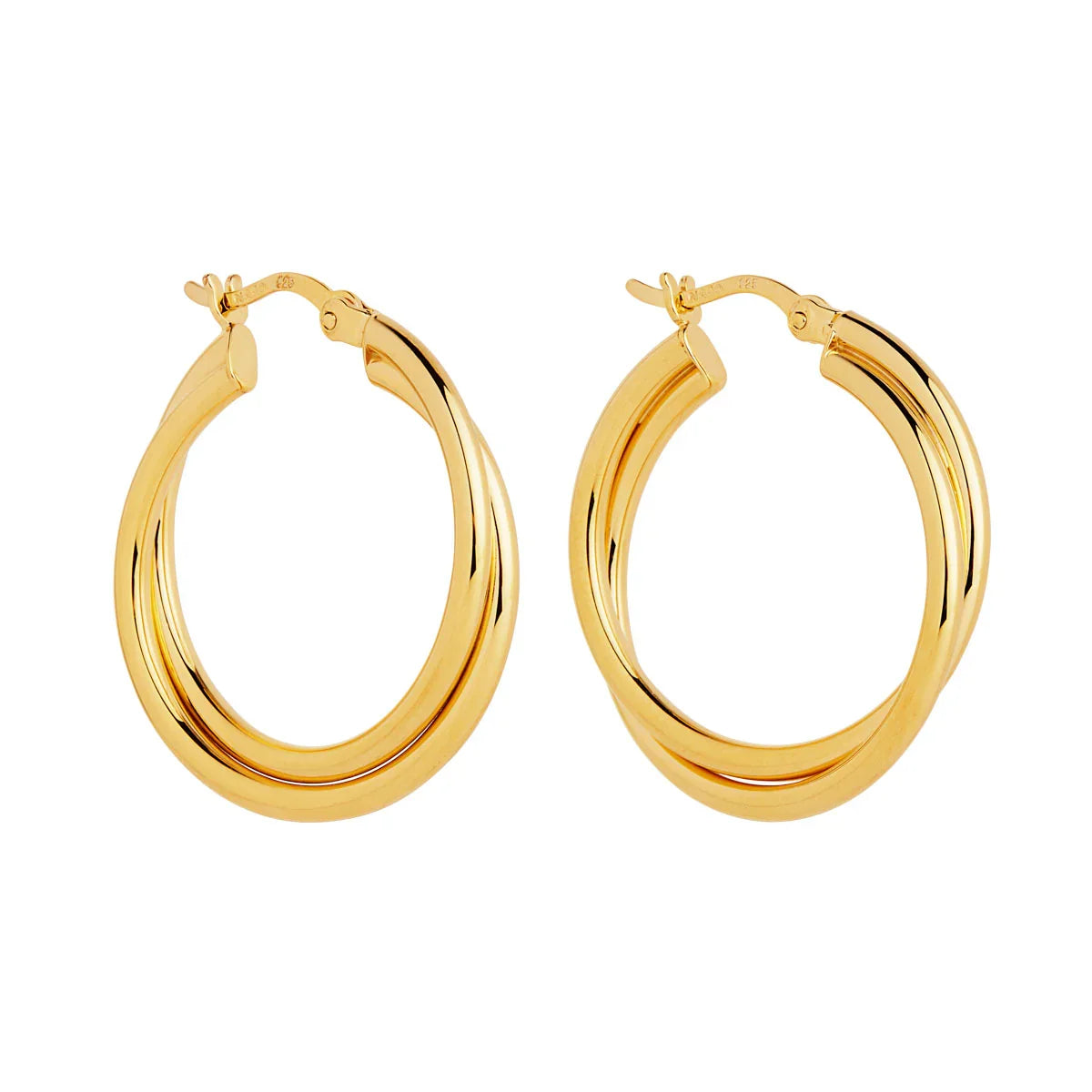 NAJO Duet Hoop Earrings