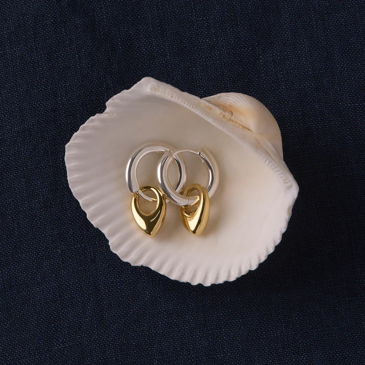 Petal Huggie Earring