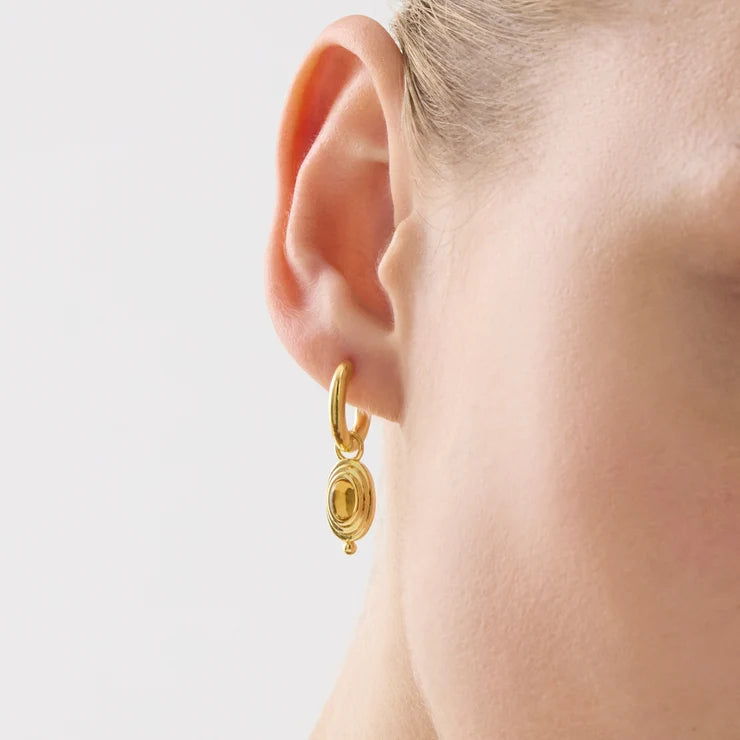 Horizon Citrine Earrings
