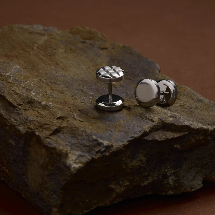 Shade 8mm Men's Reversible Earring (single)