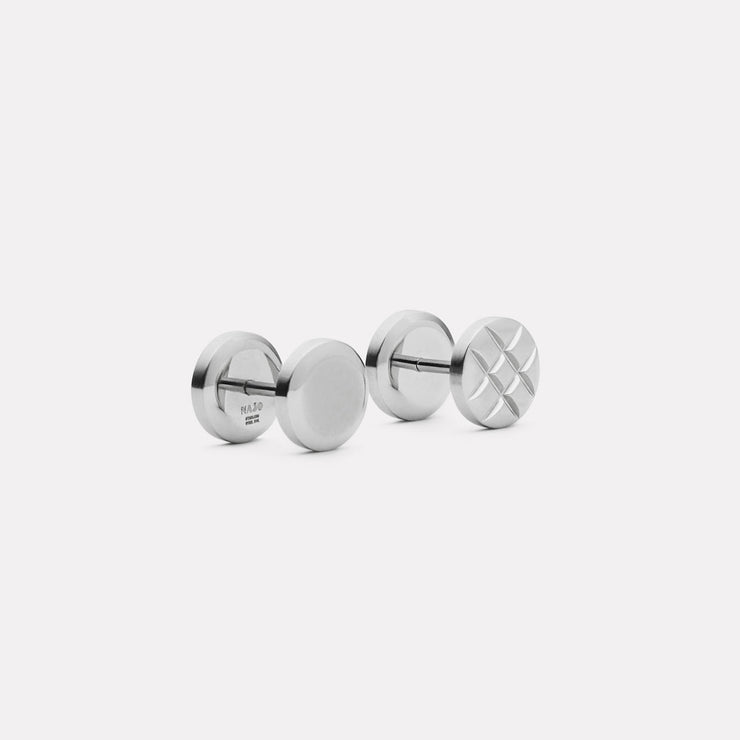 Shade 8mm Men's Reversible Earring (single)