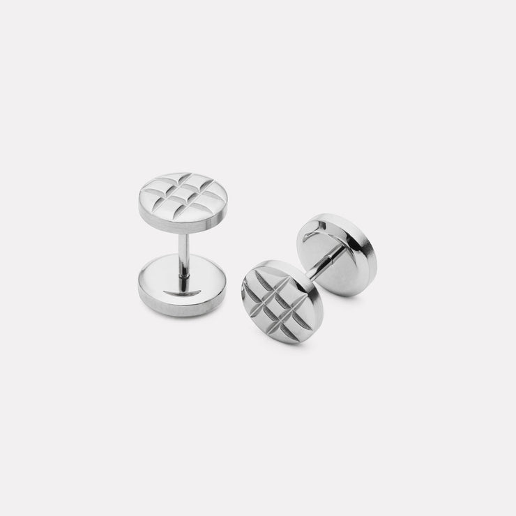 Shade 8mm Men's Reversible Earring (single)