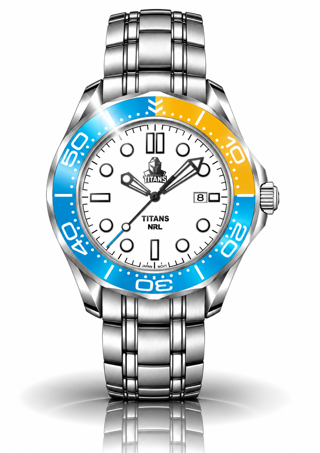 Gold Coast Titans MatchTimer Away Series — Official NRL Licensed Watch