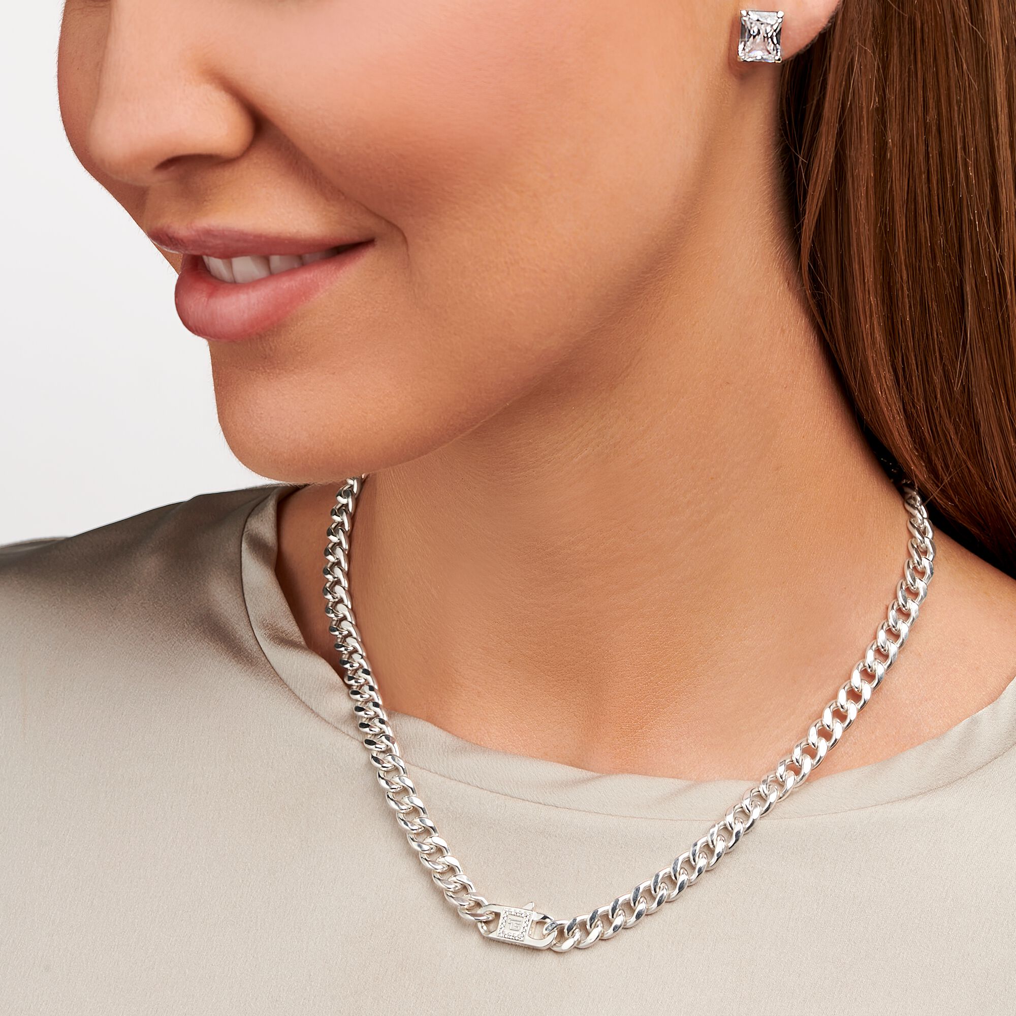Thomas Sabo Necklace Links Silver