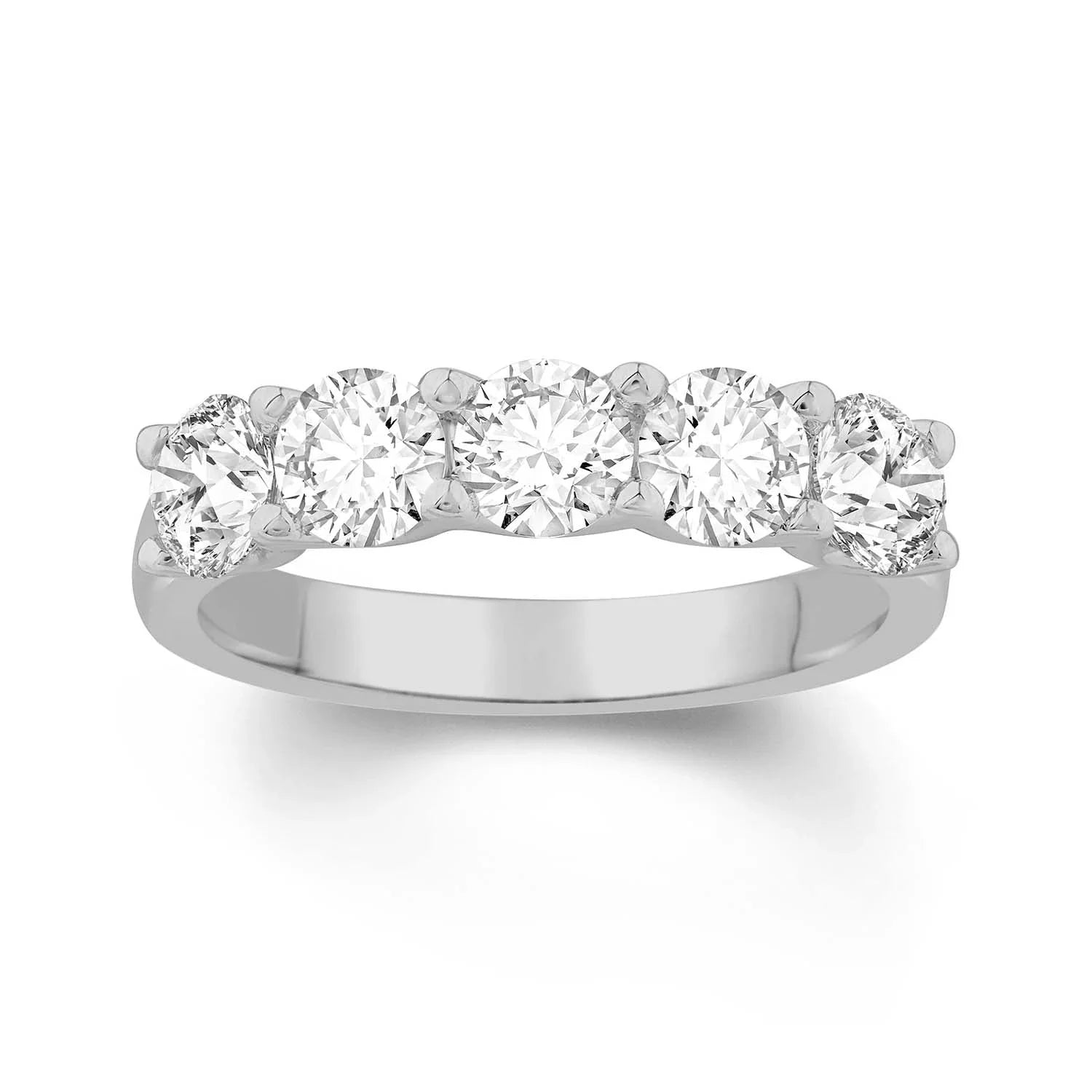 1.25ct Lab Grown Diamond Ring in 18ct White Gold