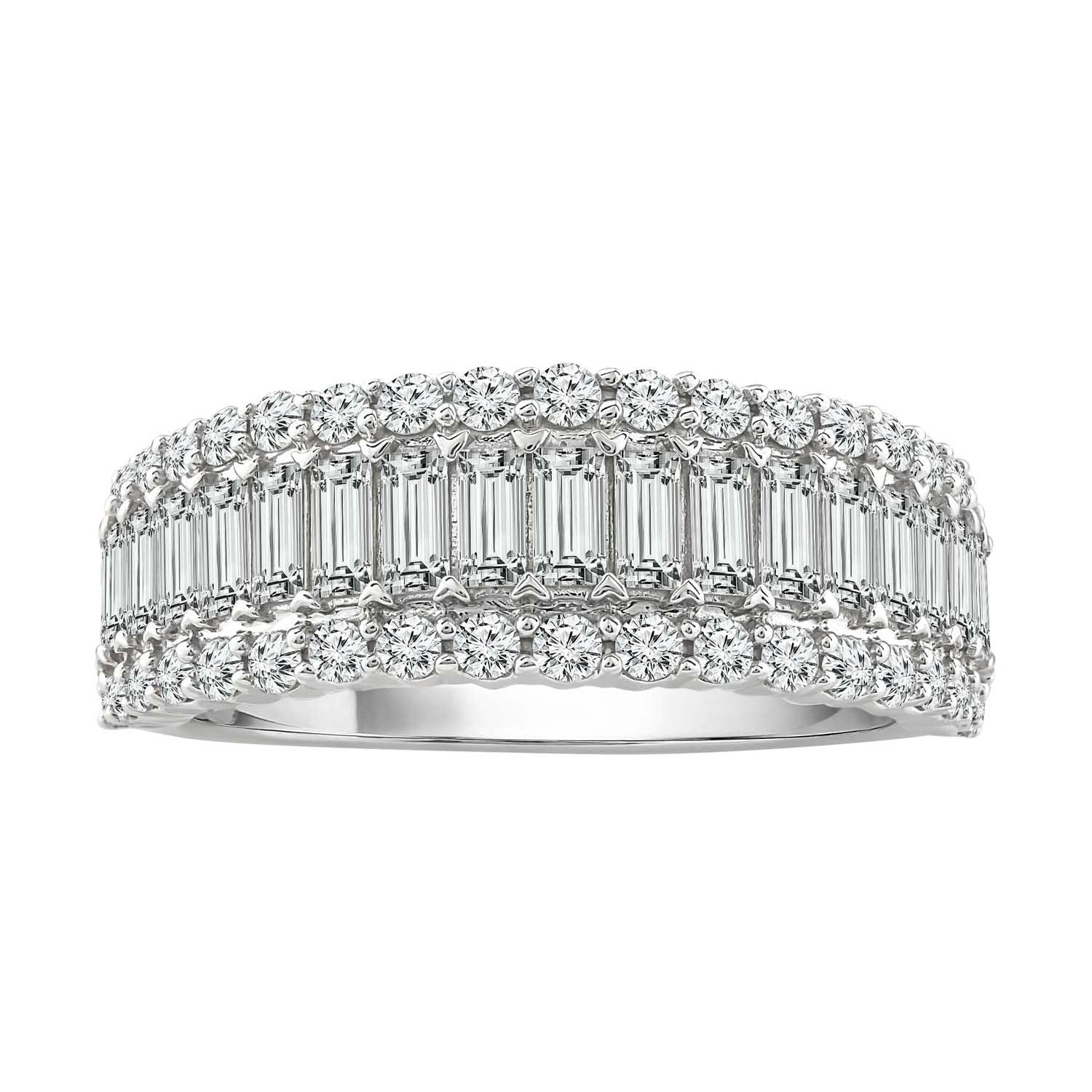 1.33ct Lab Grown Diamond Ring in 18ct White Gold