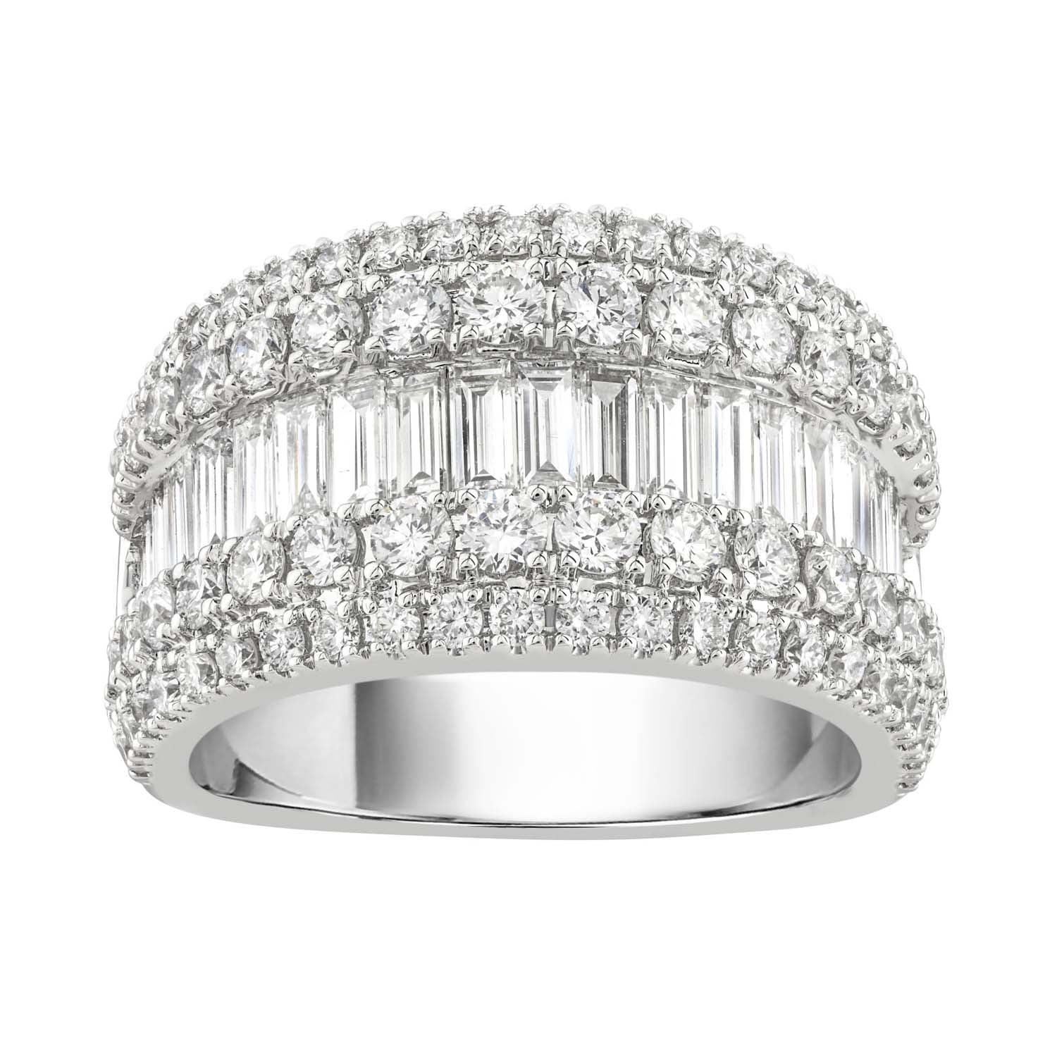 2.95ct Lab Grown Diamond Ring in 18ct White Gold