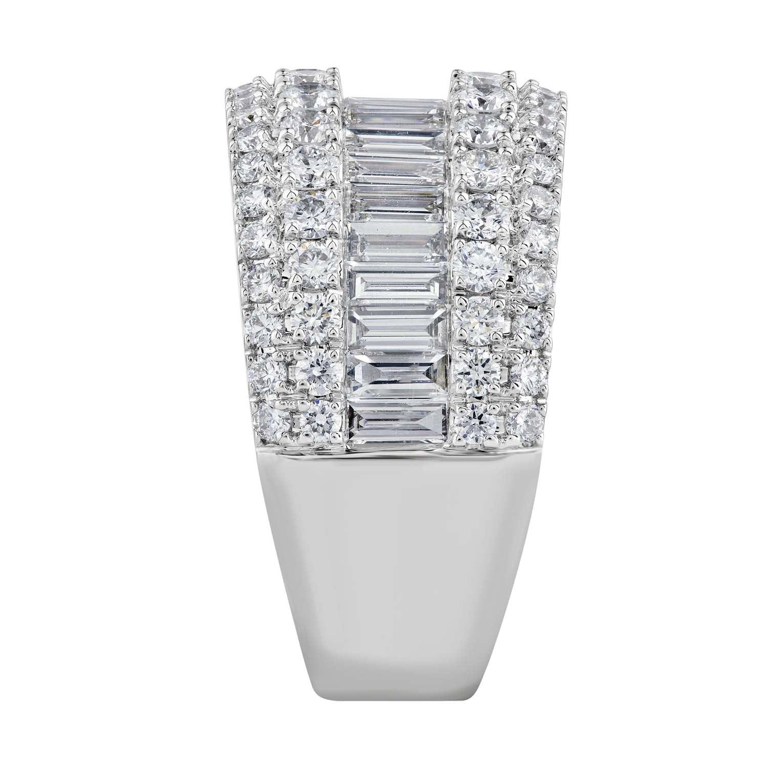 2.95ct Lab Grown Diamond Ring in 18ct White Gold