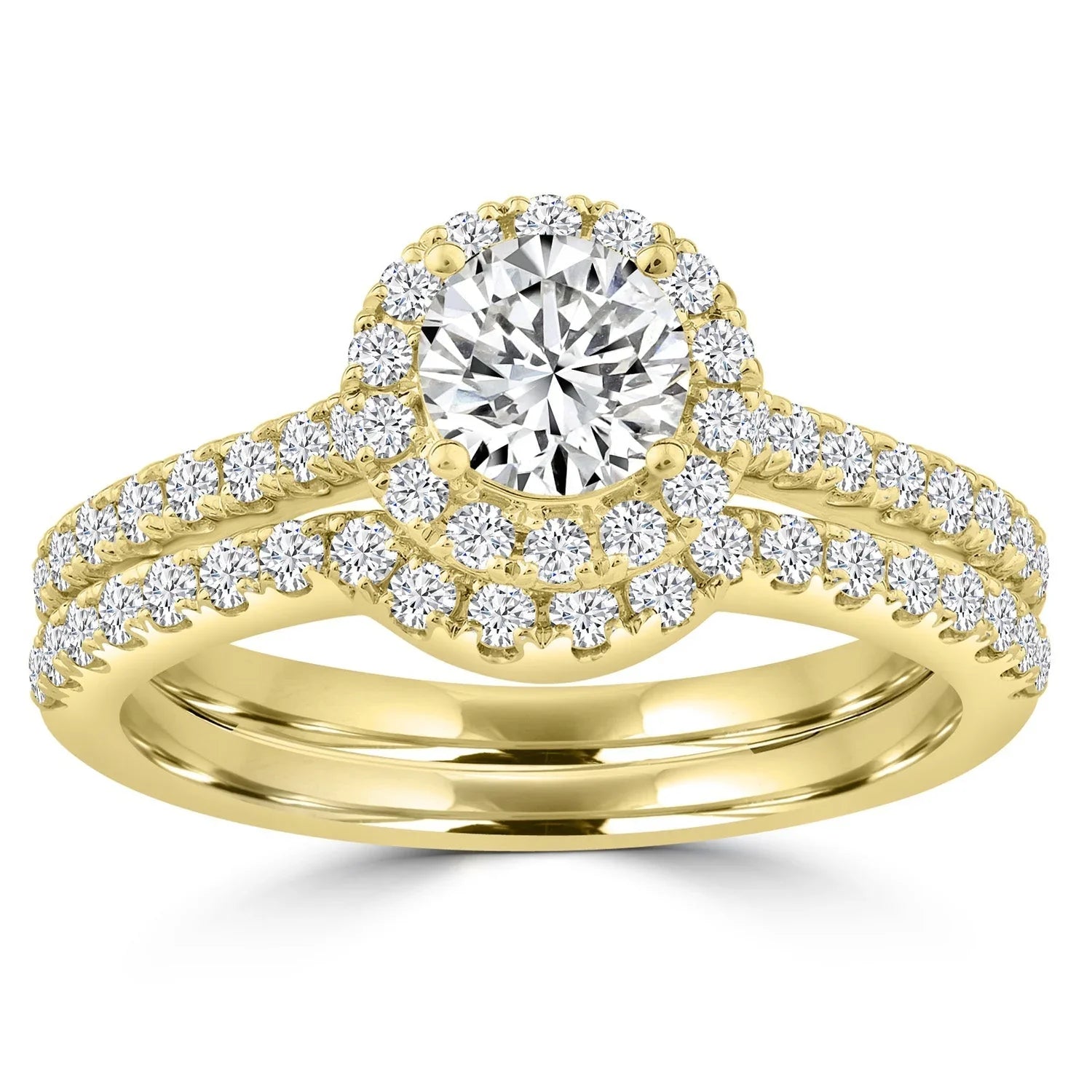 1.50ct Lab Grown Diamond Ring in 18ct Yellow Gold