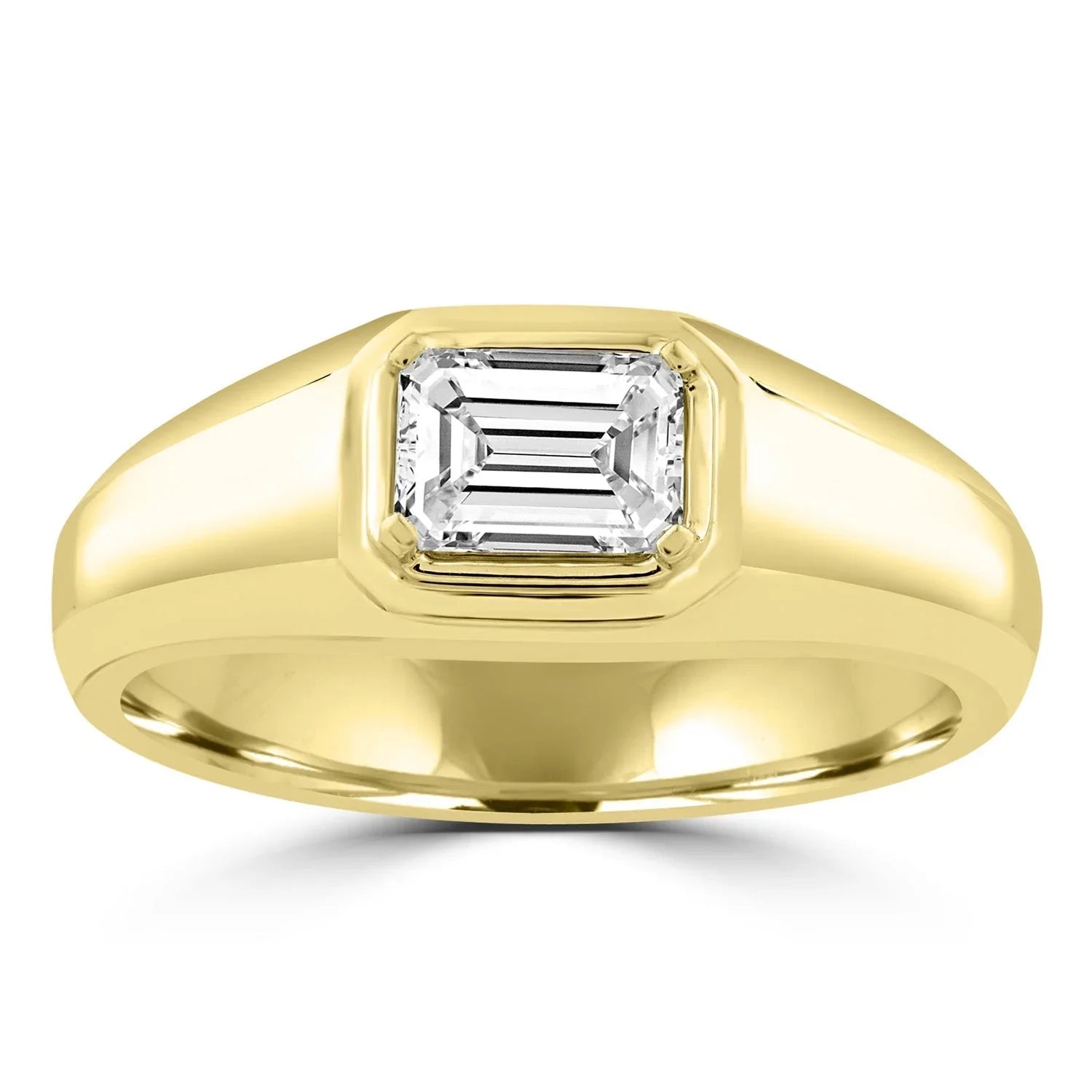 1.00ct Lab Grown Diamond Ring in 18ct Yellow Gold