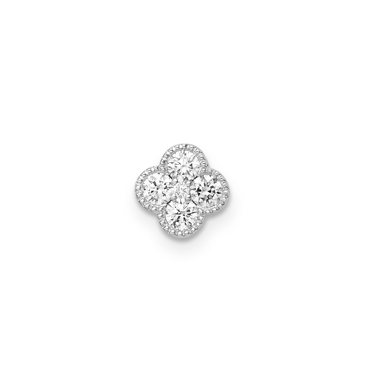 0.25ct Lab Grown Diamond Pendant in 9ct White Gold