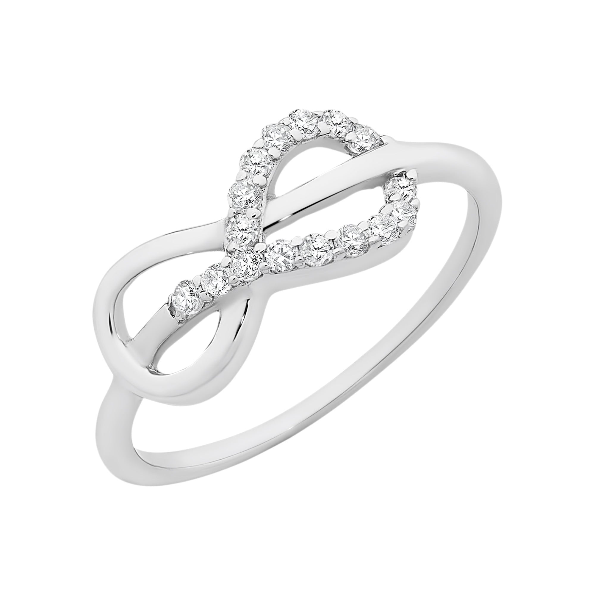 Sterling Silver Cubic Zirconia Ring