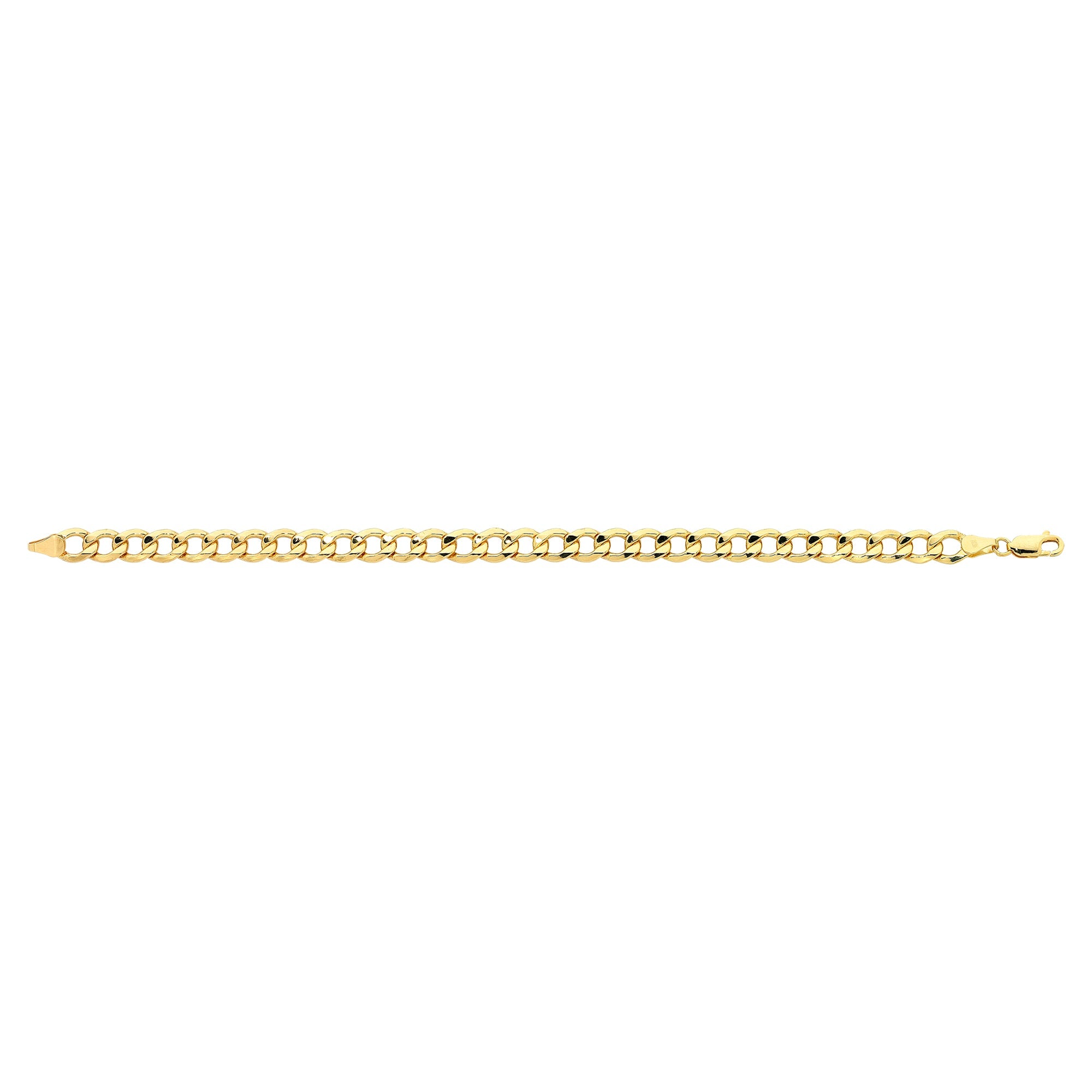 9ct Gold Silver Filled 19cm Bracelet