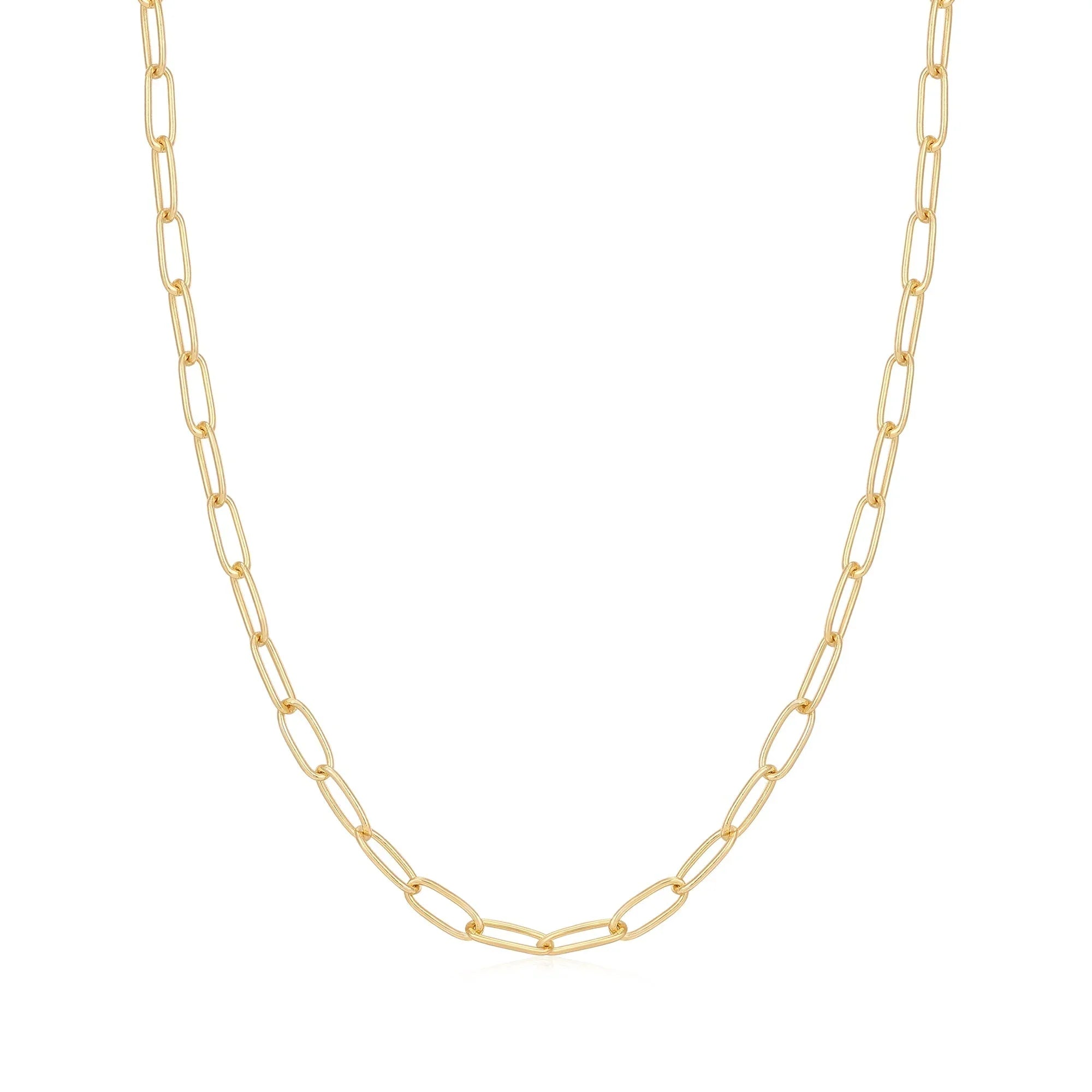 Ania Haie Gold Link Charm Chain Necklace