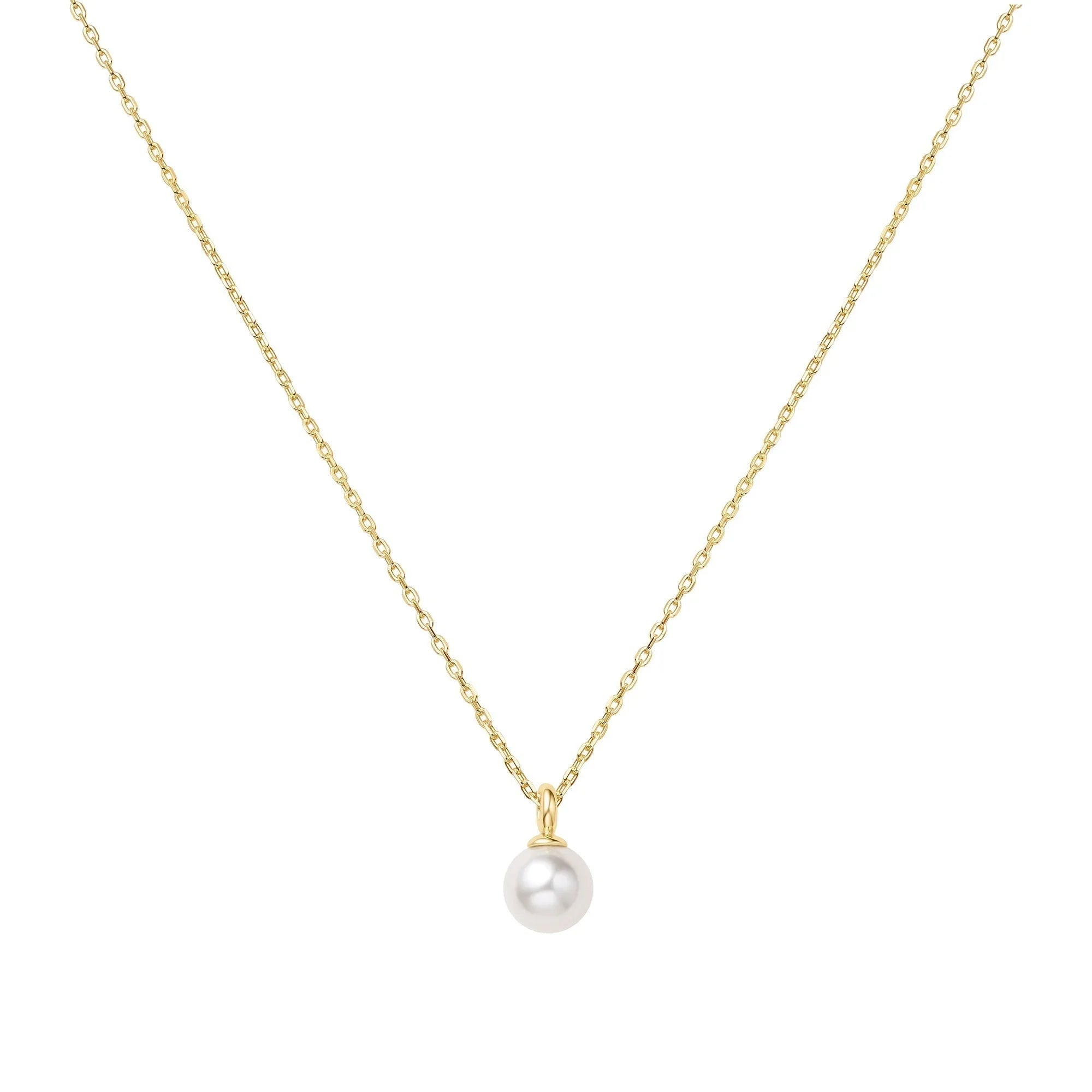 Ania Haie Gold Pearl Drop Pendant Necklace