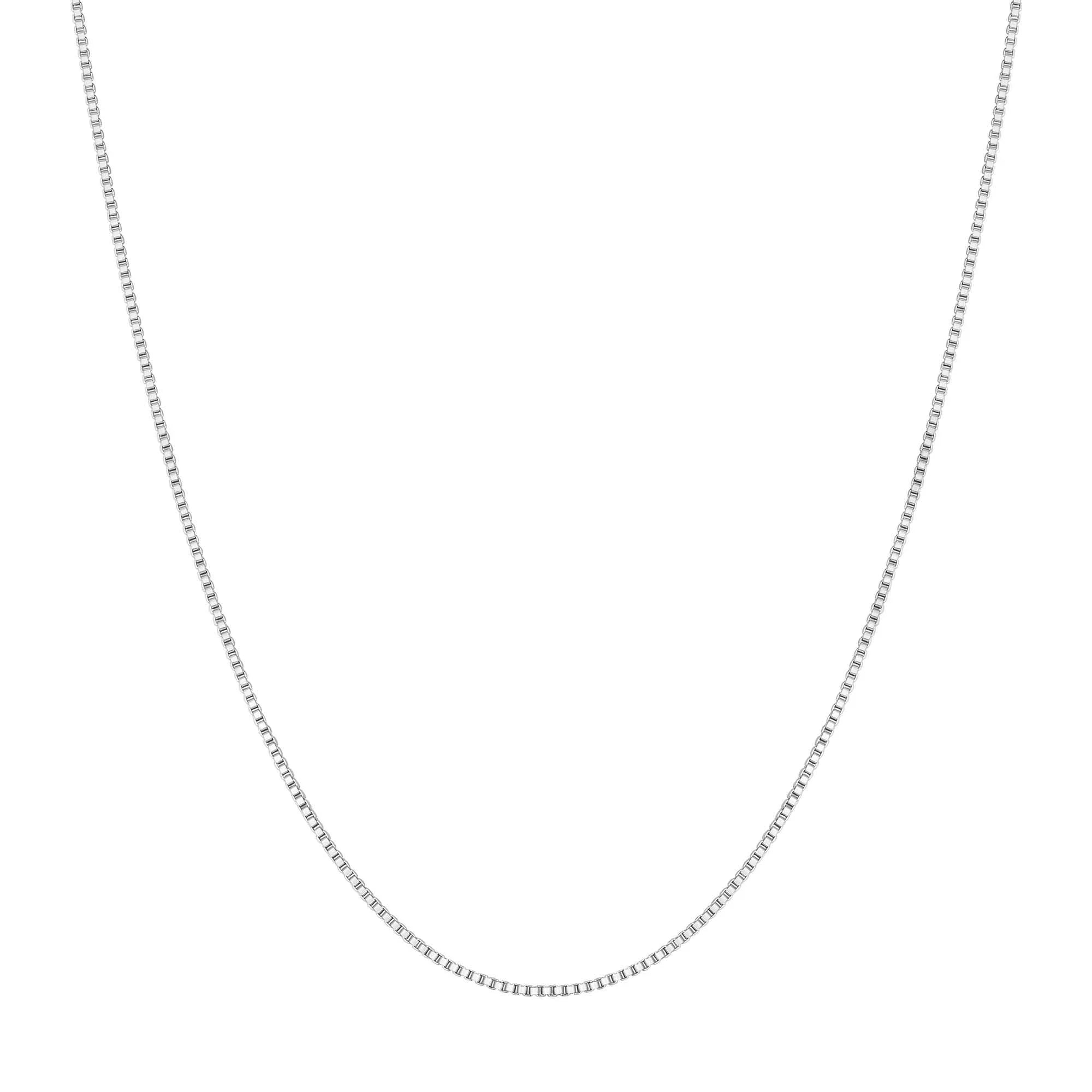Ania Haie Silver Box Chain Necklace