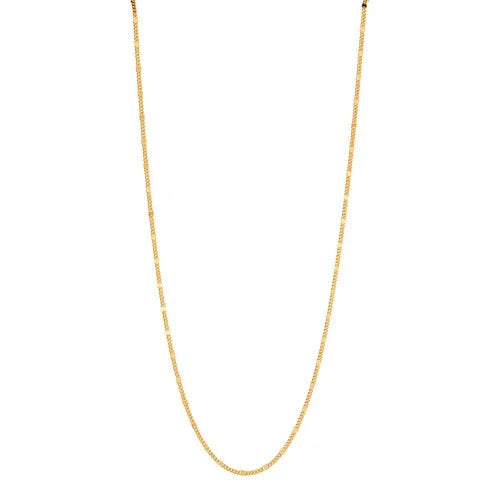 NAJO Harmony Yellow Gold Chain (60cm)