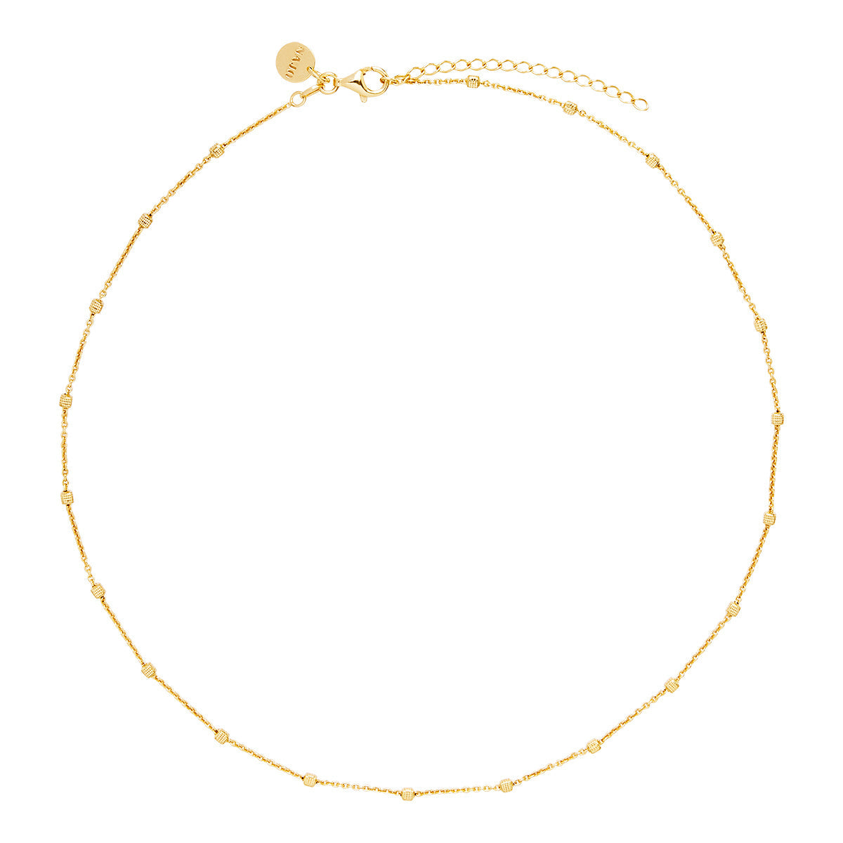 NAJO Birdsong Yellow Gold Chain Necklace (45cm+ext)