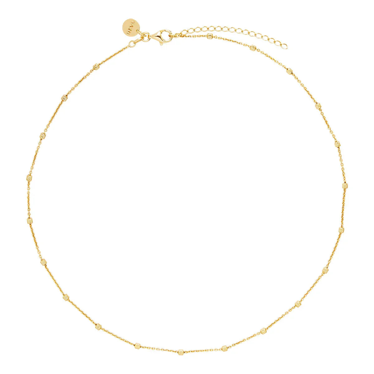 NAJO Birdsong Yellow Gold Chain Necklace (45cm+ext)