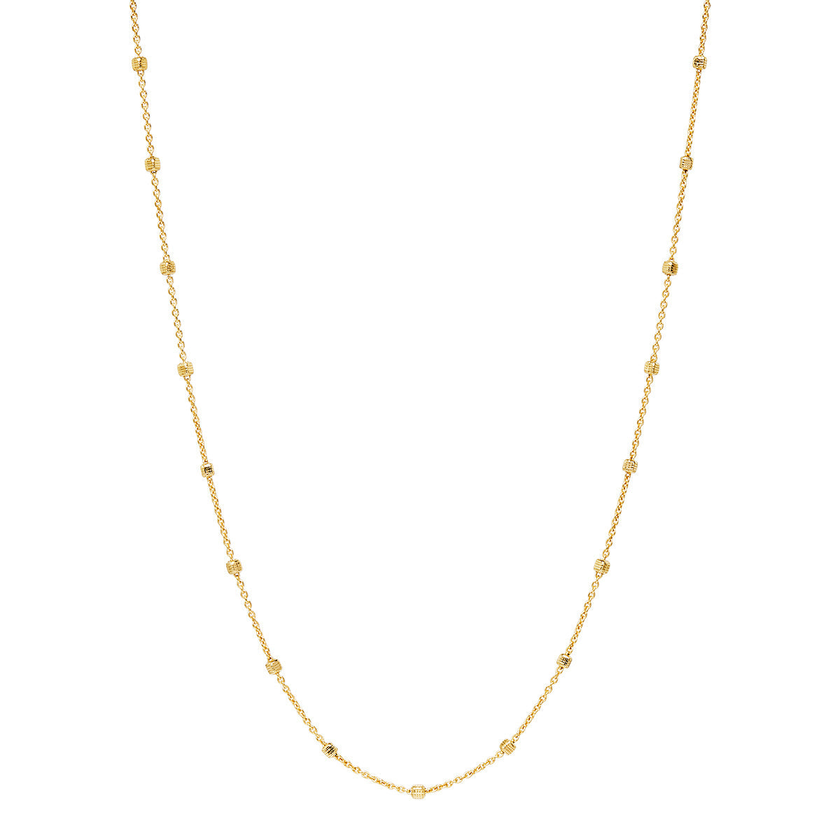 NAJO Birdsong Yellow Gold Chain Necklace (45cm+ext)