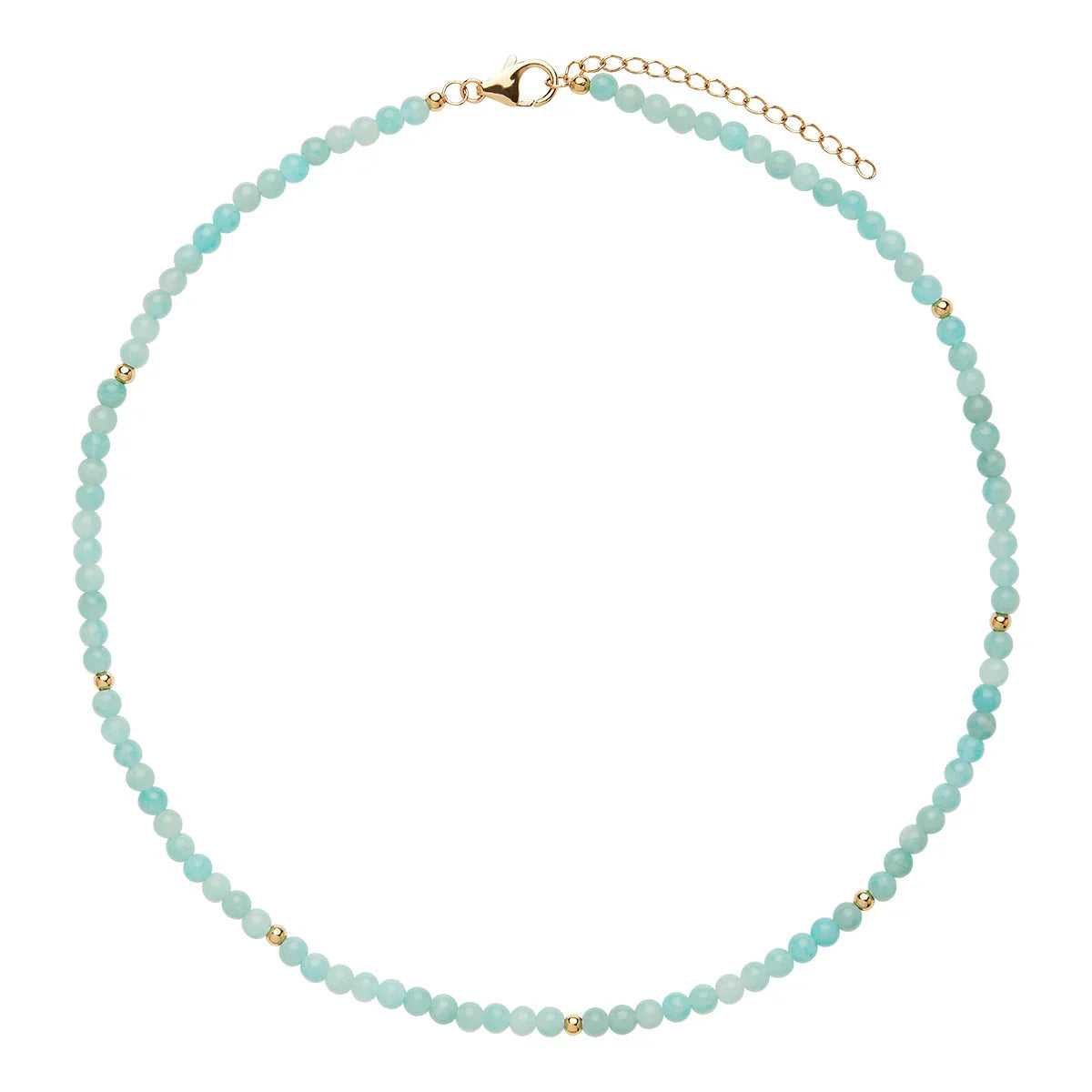 NAJO Azzurro Amazonite Necklace (42cm+ext)