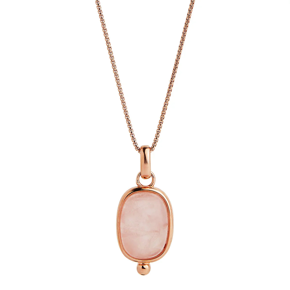 NAJO Fleur Rose Quartz Pendant